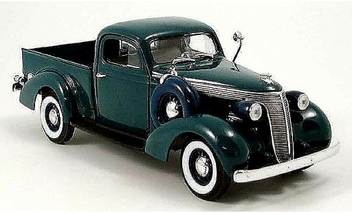 Studebaker Coupe Express 1937 1/18 Yat Ming pick up groen modelauto