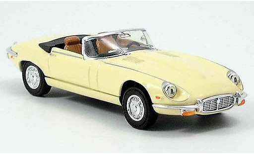 Jaguar E-Type 1971 1/43 Yat Ming geel modelauto