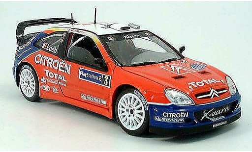 Citroen Xsara WRC 2004 1/18 Solido no.3 total winnaar tour de corse modelauto