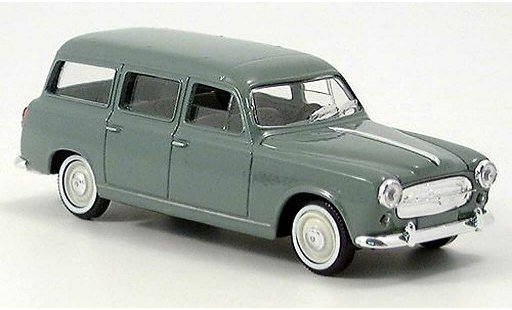 Peugeot 403 Break 1/43 Solido Stationwagen grijs 1960 modelauto