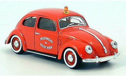 Volkswagen Kafer Base 1/43 Solido brandweer Wien modelauto