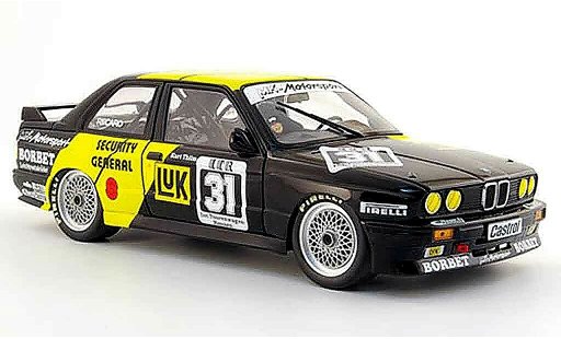 Bmw M3 coupe 1/18 Minichamps DTM E30 winnaar nurburgring thim 1988 modelauto