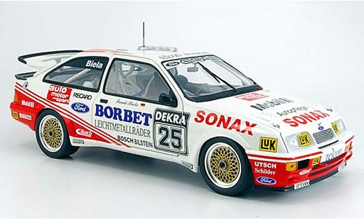 Ford Sierra RS 500 1/18 Minichamps sonax dtm biela 1989 modelauto