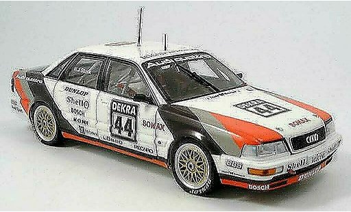 Audi V8 dtm 1/18 Minichamps Quattro n0.44 h.-j. stuk 1990 modelauto