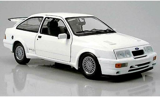 Ford Sierra Cosworth RS 1/18 Minichamps wit 1988 modelauto