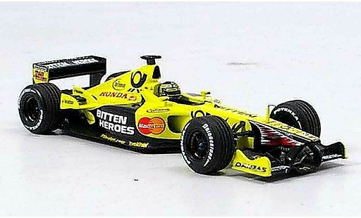 Honda F1 Base 1/43 Minichamps Jordan Mugen EJ 11 Frentzen 2001 modelauto
