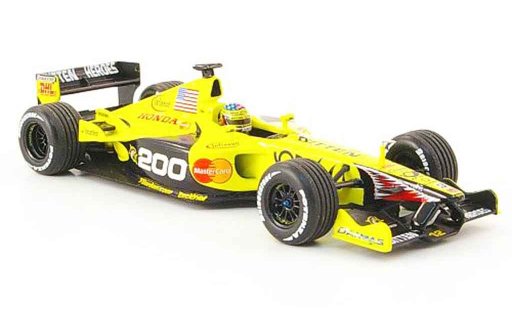 Honda F1 Base 1/43 Minichamps Jordan Mugen EJ 11 Alesi 200. GP 2001 modelauto