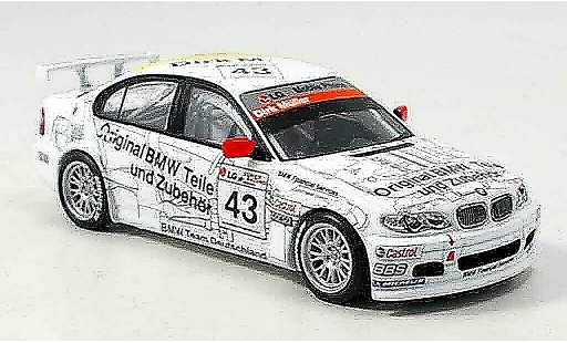 Bmw 320 etcc 1/43 Minichamps E46 i Schnitzer D. Muller 2003 modelauto