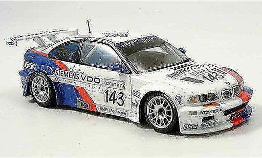 Bmw M3 course 1/43 Minichamps GTR E46 Spa Mollekens Lamy Garcia Prilaulx 2004 modelauto