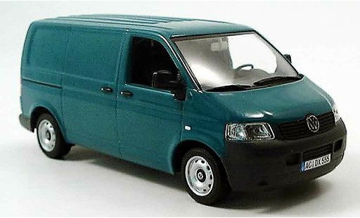 Volkswagen Combi Base 1/43 Minichamps t5 transporter groen 2003 modelauto