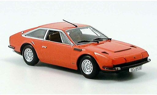 Lamborghini Jarama Base 1/43 Minichamps oranje 1974 modelauto