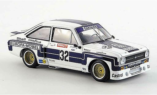 Ford Escort RS 1800 1/43 Minichamps II No.32 Team Zakspeed K.Ludwig DRM Supersprint Nurburgring 1976 modelauto