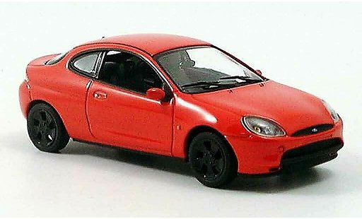 Ford Puma Coupe 1/43 Minichamps rood 1996 modelauto