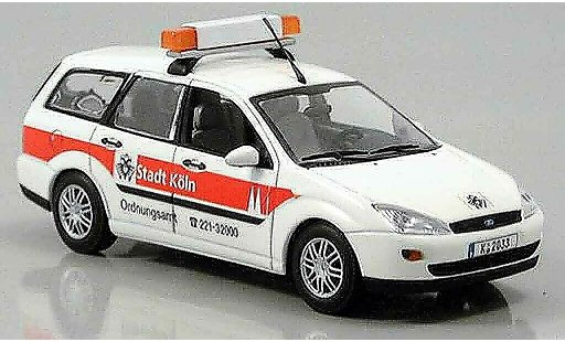 Ford Focus Turnier 1/43 Minichamps Ordnungsamt Koln 1997 modelauto