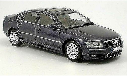 Audi A8 berline 1/18 Motormax antraciet modelauto