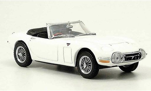 Toyota 2000 GT Base 1/43 Kyosho wit modelauto