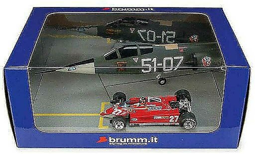 Ferrari 126 CK 1/43 Brumm Turbo Starfighter Duel Villeneuve modelauto