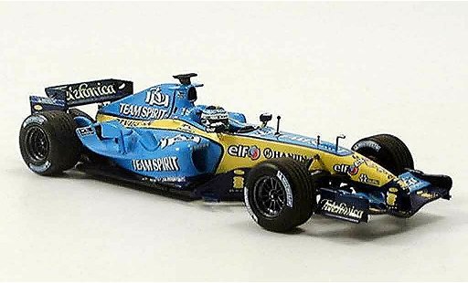 Renault F1 2005 1/43 Minichamps r25 fisica modelauto