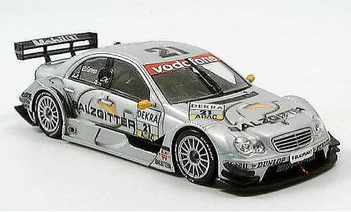 Mercedes Classe C DTM 1/43 Minichamps Salzgitter Green 2005 modelauto