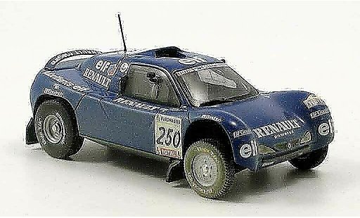 Renault Megane Dakar 1/43 Norev schlesser avec schmutzeffekt 2000 modelauto