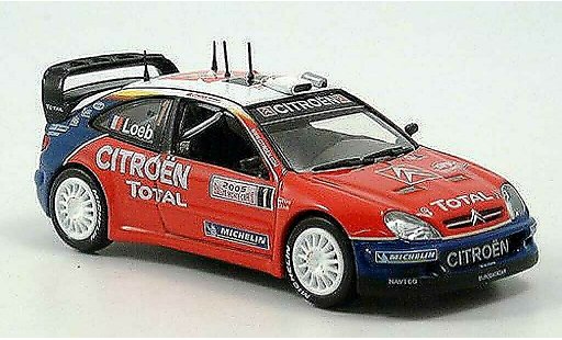 Citroen Xsara WRC 2005 1/43 Norev No.1 Total Rally Monte Carlo modelauto