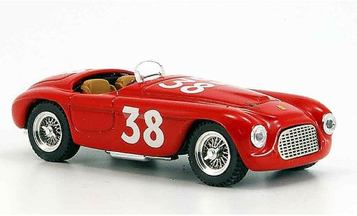 Ferrari 166 Spider 1/43 Art Model spyder grijsstone a.ascari modelauto
