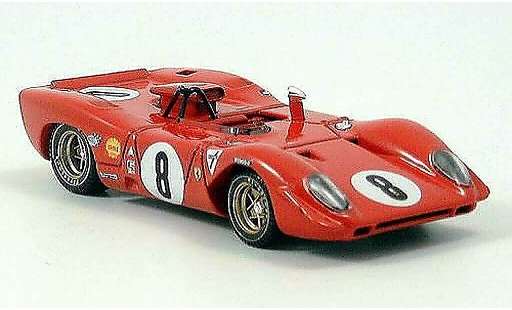 Ferrari 312 P 1/43 Best Spyder Spa Rodriguez-Piper 1969 modelauto