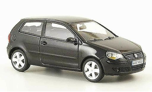 Volkswagen Polo Base 1/43 Minichamps zwart modelauto