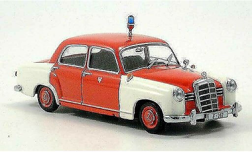 Mercedes 180 Base 1/43 Minichamps Einsatzleitwagen Brandweer Frankfurt 1956 modelauto