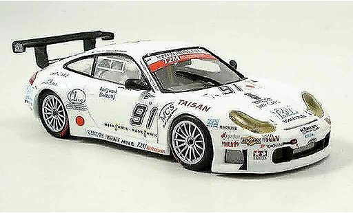 Porsche 911 GT3 RSR 1/43 Minichamps Spa Yamagishi Caffi Pompidou 2005 modelauto