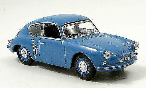 Alpine A106 coupe 1/43 Norev blauw 1956 modelauto