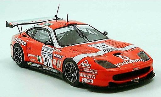 Ferrari 550 Maranello 1/43 Red Line no.51 bms le mans 2005 modelauto
