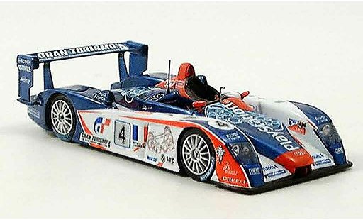 Audi R8 LMP course 1/43 Spark 2005 Team Oreca 4th LeMans modelauto
