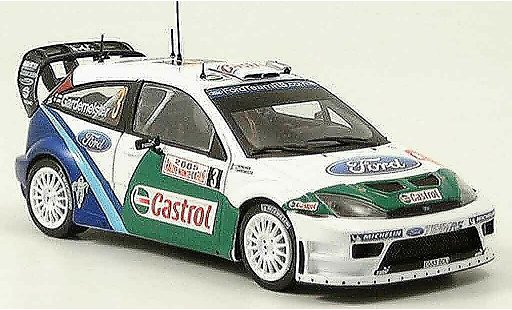 Ford Focus RS WRC 1/43 Minichamps MonteCarlo Gardemeister Honkanen 2005 modelauto