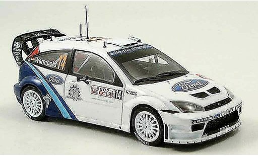 Ford Focus RS WRC 1/43 Minichamps MonteCarlo Warmbold Connolly 2005 modelauto