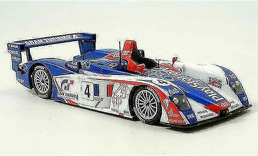 Audi R8 coupe 1/43 Minichamps 2005 LM ortelli Gounon Montany 4ter modelauto