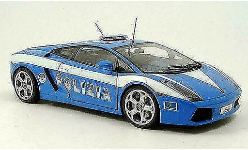 Lamborghini Gallardo Base 1/18 Autoart politie italien modelauto