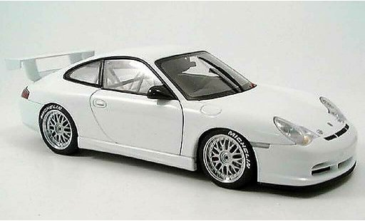 Porsche 911 GT3 1/18 Autoart R plain body wit modelauto