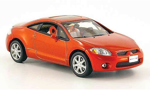 Mitsubishi Eclipse Base 1/43 Norev oranje 2005 modelauto