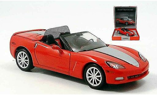 Chevrolet Corvette Coupe 1/43 Norev C6 street Appearence rood 2005 modelauto