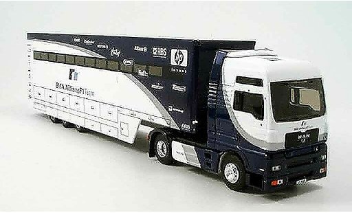 Bmw F1 transporteur 1/43 Eligor 2005 MAN TG XXL Williams Truck modelauto