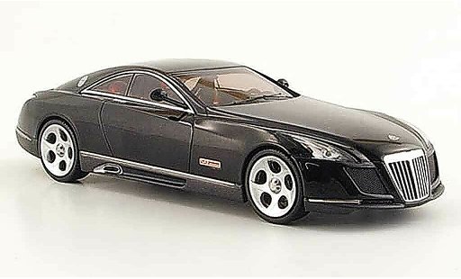 Maybach Exelero Base 1/43 Schuco Concept Car zwart 2005 modelauto