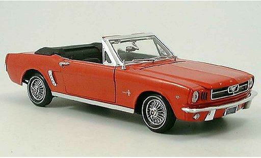 Ford Mustang Convertible 1/18 Motormax Cabriolet rood modelauto