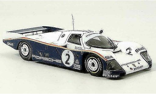 Porsche 962 1986 1/43 Spark No. 2 Le Mans modelauto