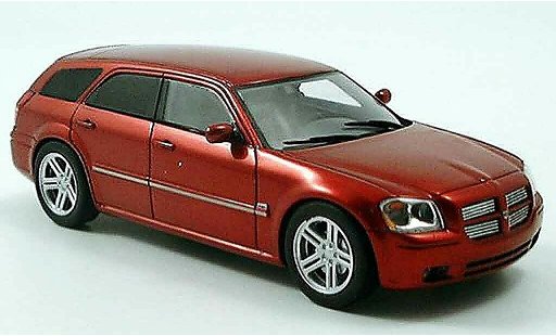 Dodge Magnum 2005 1/43 Spark RT HEMI rood modelauto