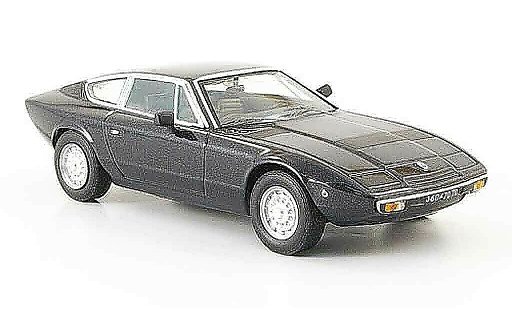 Maserati Khamsin Base 1/43 IXO zwart 1972 modelauto