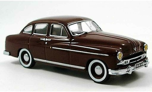 Ford Vedette Berline 1/43 IXO bruin 1954 modelauto