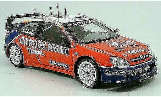 Citroen Xsara WRC 2005 1/18 Sun Star no.1 total winnaar rallye monte carlo modelauto