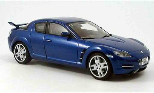 Mazda RX8 Base 1/18 Autoart x-men filmauto blauw modelauto