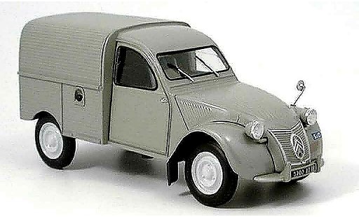Citroen 2CV Fourgonnette 1/18 Norev ente bestelwagenwagen grijs modelauto